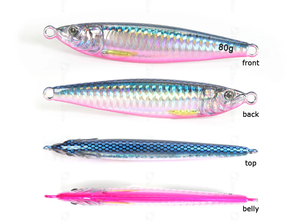 Trail-Blazing Little Sprite Iron Plate Lure Slow Shake Long-Cast ABS Pencil Lure - view 7