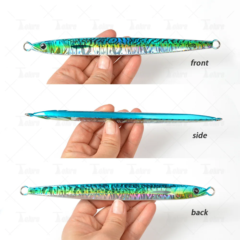 Lure Bait TK Fast-Sinking Metal Plate Noctilucent UV Lead Fish ABS Pencil Lure - view 13