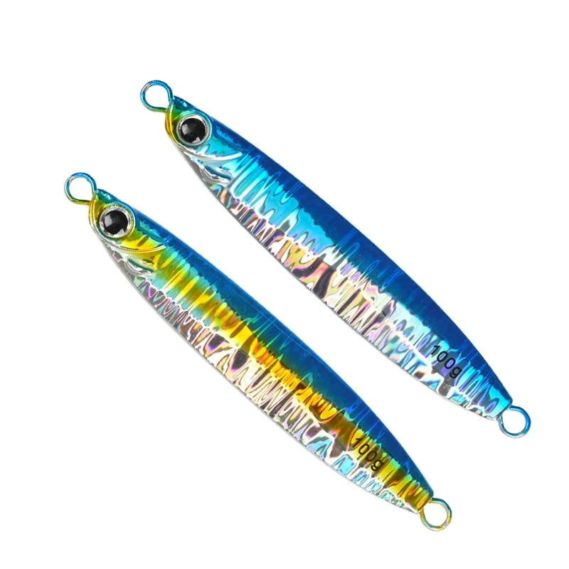 Japanese-Style Laser 60g 100g Iron Plate Lure Boat Fishing Sea