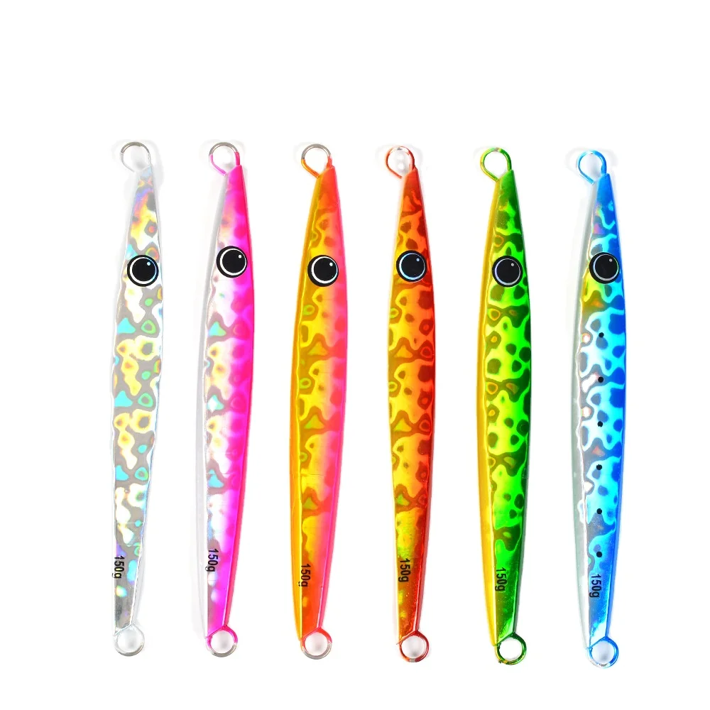 Fast-Sinking Artificial Hard Bait Jig Lure 150g Long-Cast Laser