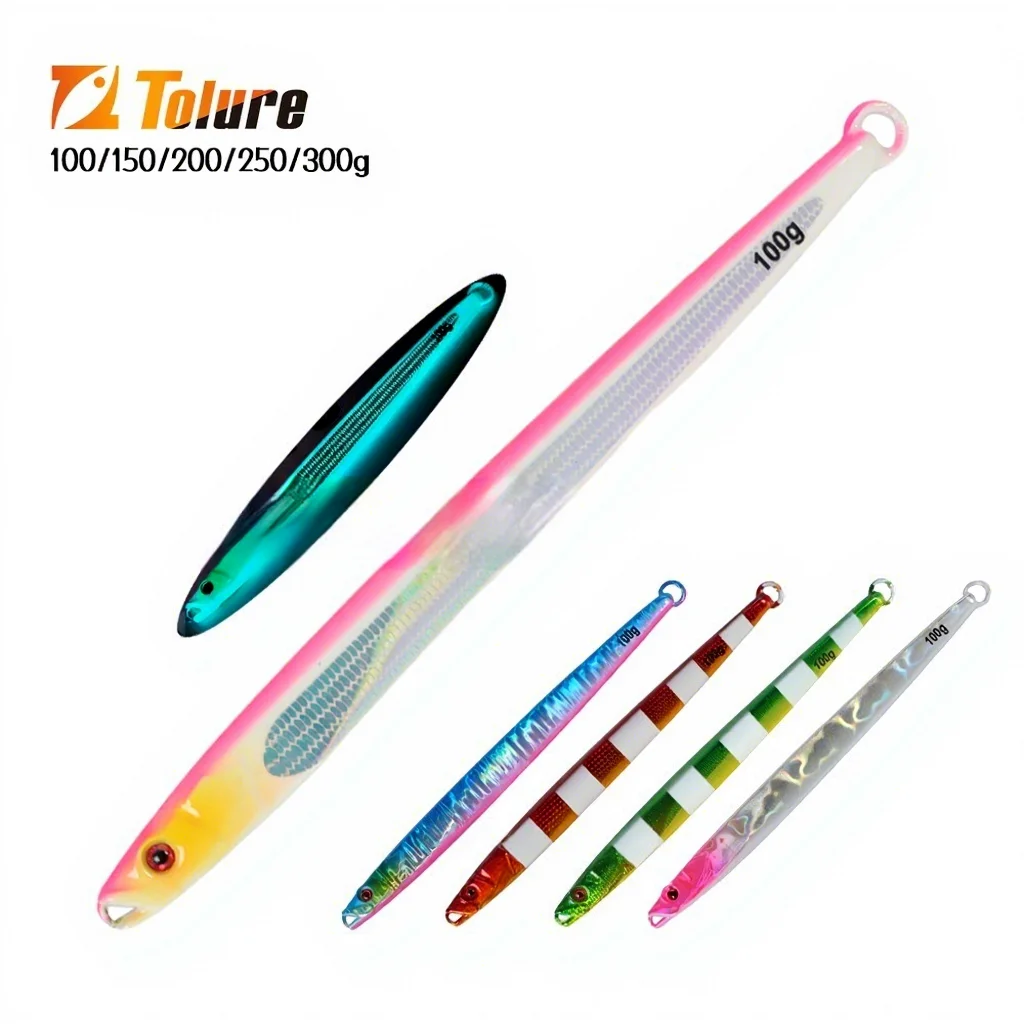 Luminous Laser Lead Sea Fishing Boat Spanish Mackerel Lure Bait ABS Pencil Lure - view 10