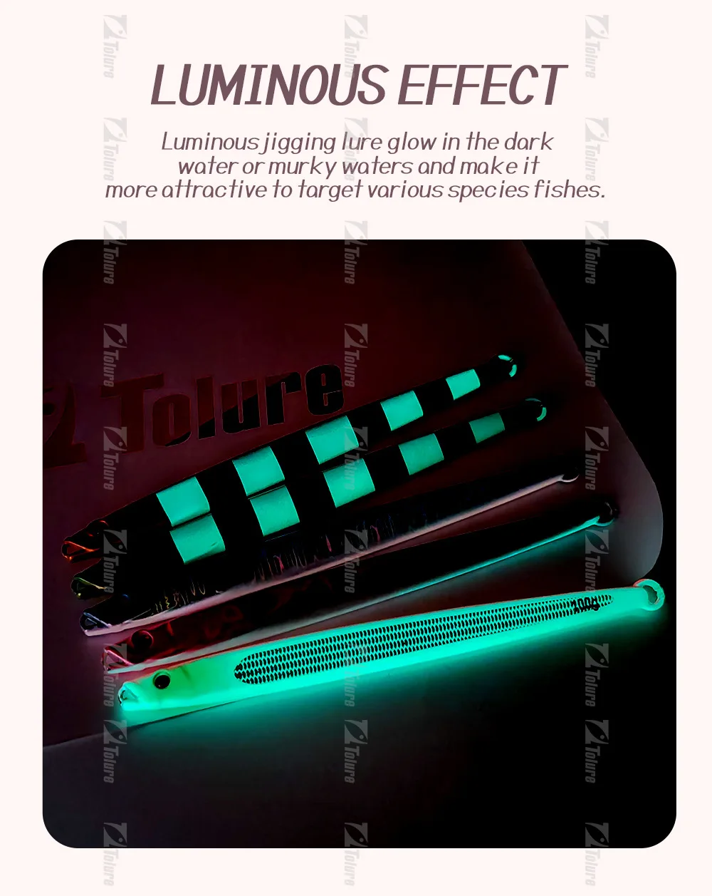 Luminous Laser Lead Sea Fishing Boat Spanish Mackerel Lure Bait ABS Pencil Lure - view 4