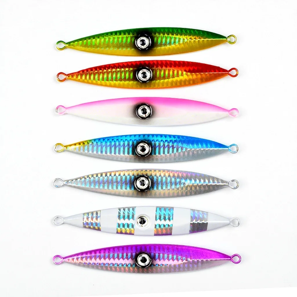 Slow-Rolling Lead Metal Jig Lure 40-300g Glow-in-the-Dark for