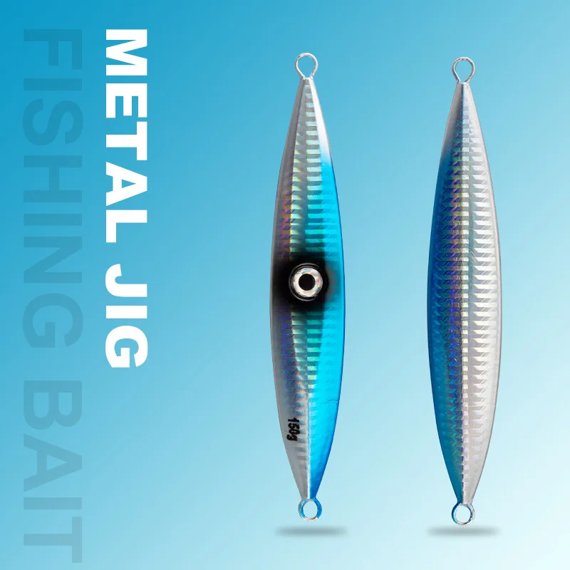 Slow-Rolling Lead Metal Jig Lure 40-300g Glow-in-the-Dark for ABS Pencil Lure - view 12