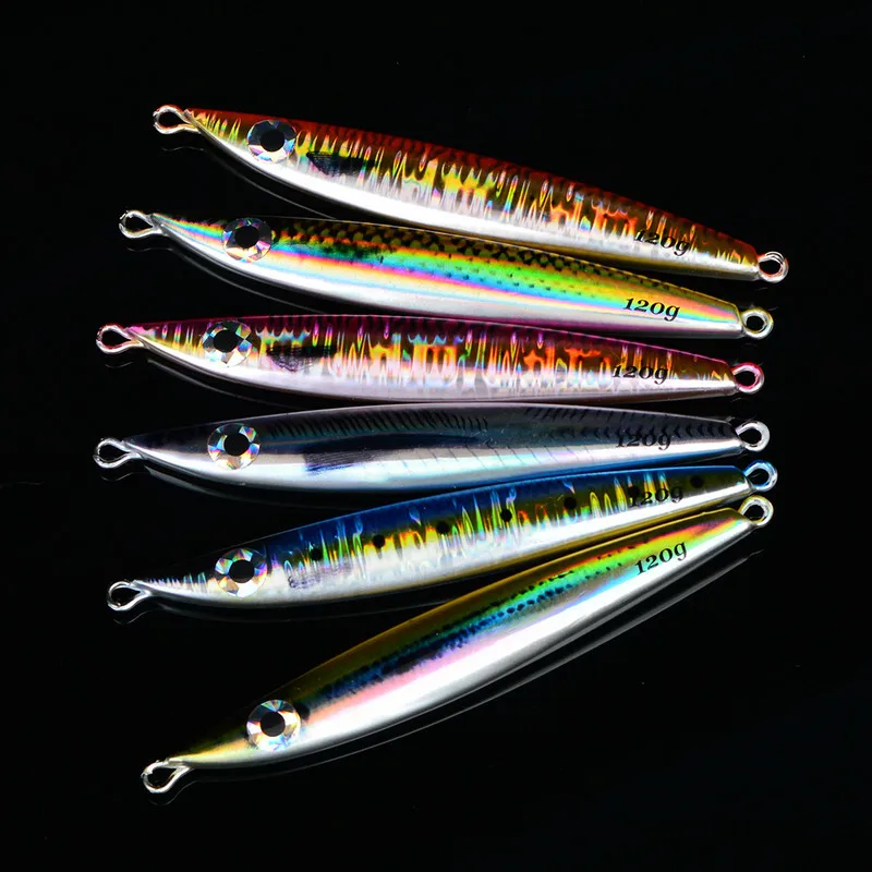Night-Glow Speed-Sinking Artificial Hard Bait Metal Fish Lure ABS Pencil Lure - view 14