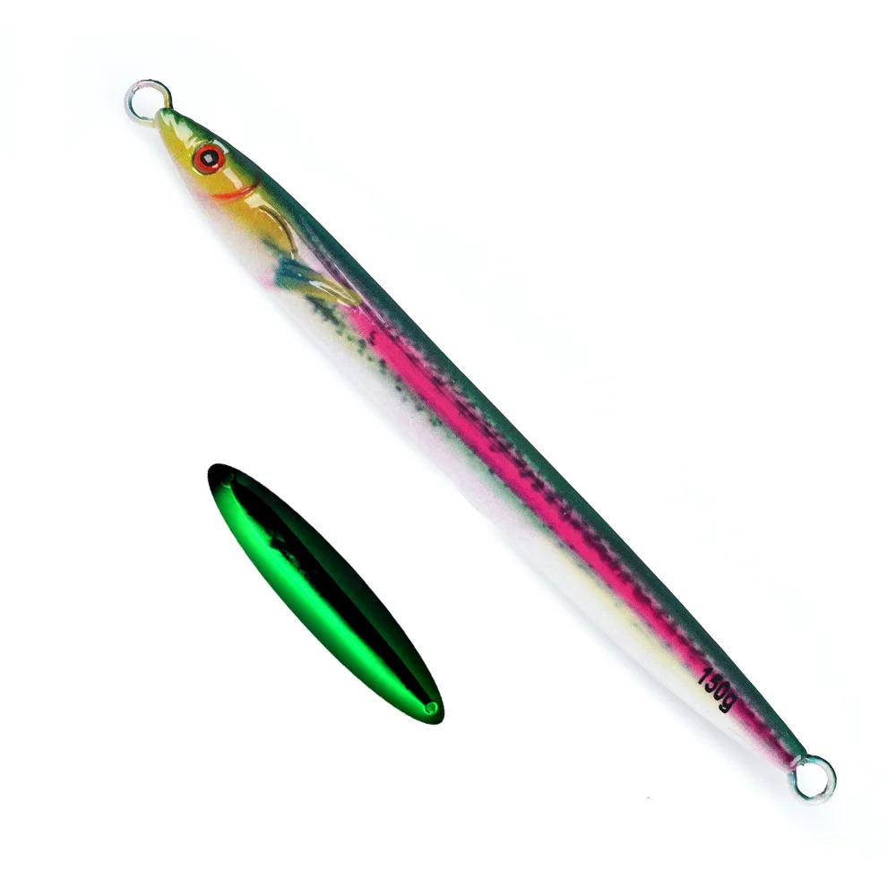 TL 3D Printed 150g Bionic Biomimetic Night-Luminous Fast-Sinking Metal Jig ABS Pencil Lure - view 5