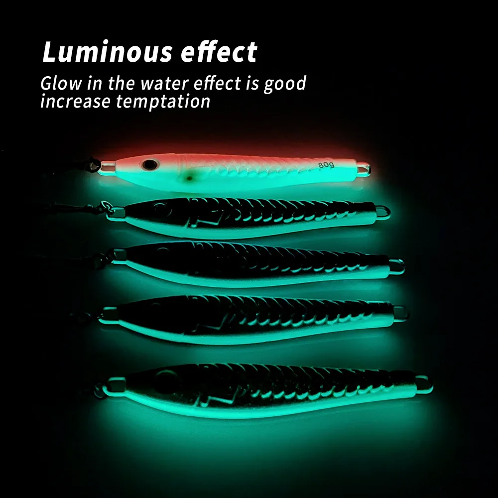 Lure Jig Overturned Hook Long-Cast Freshwater Saltwater Fishing ABS Pencil Lure - view 2
