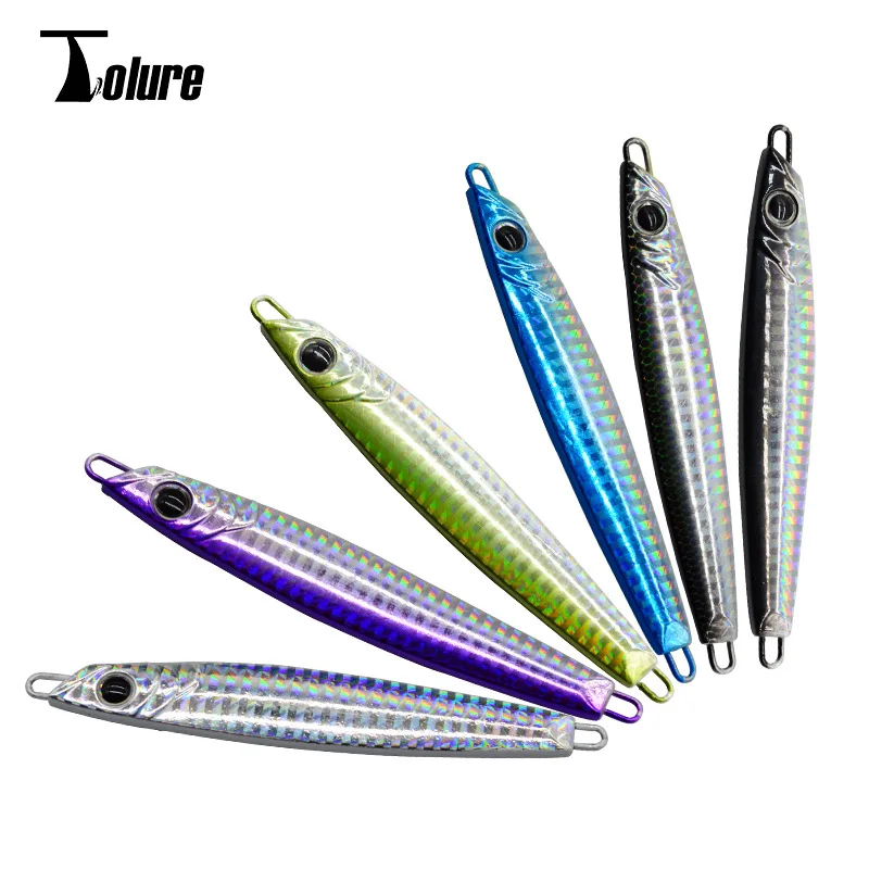Iron Plate Lead Fish Lure 60 80g Long-Distance Cast Spanish ABS Pencil Lure - view 2