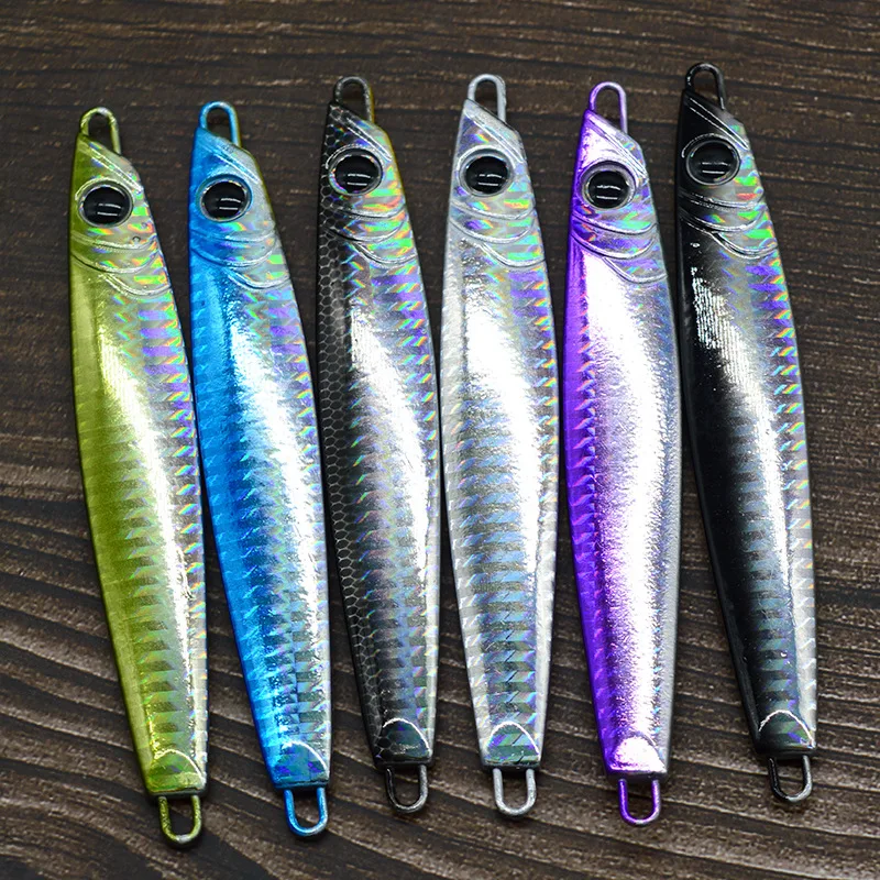 Iron Plate Lead Fish Lure 60 80g Long-Distance Cast Spanish ABS Pencil Lure - view 3