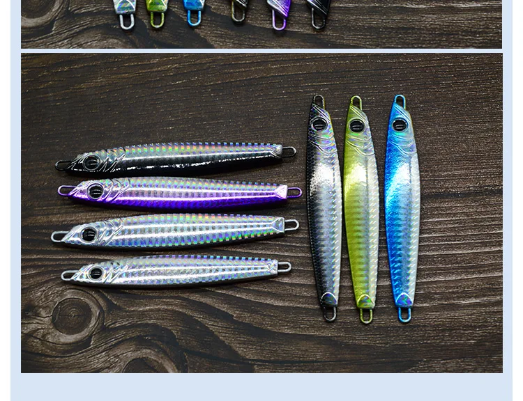 Iron Plate Lead Fish Lure 60 80g Long-Distance Cast Spanish ABS Pencil Lure - view 6
