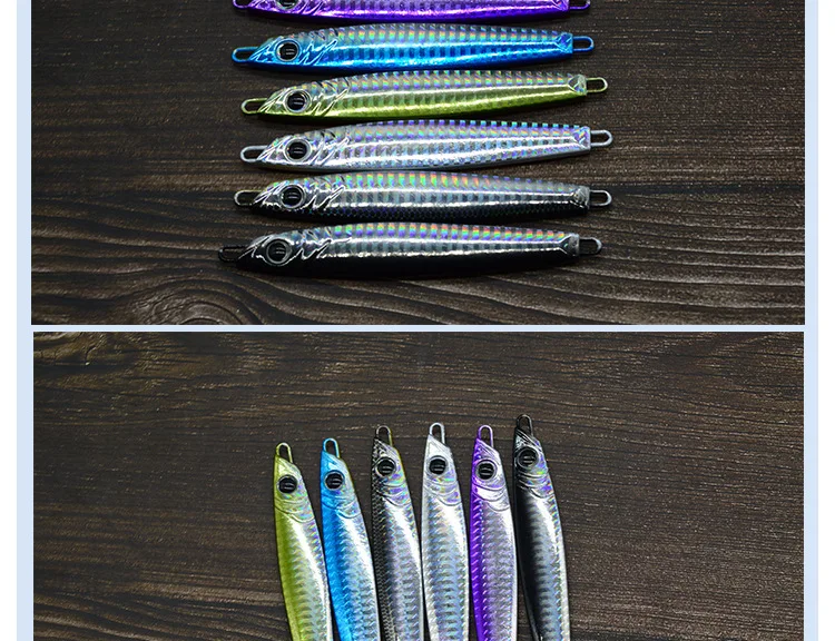 Iron Plate Lead Fish Lure 60 80g Long-Distance Cast Spanish ABS Pencil Lure - view 9