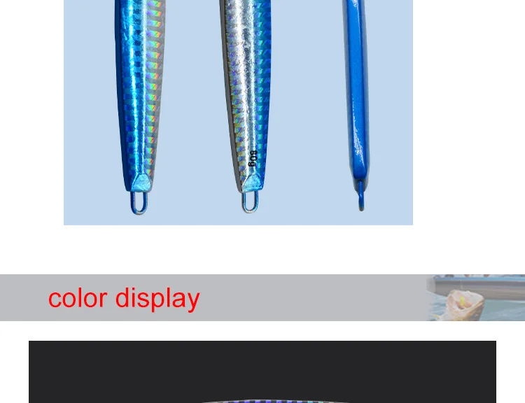 Iron Plate Lead Fish Lure 60 80g Long-Distance Cast Spanish ABS Pencil Lure - view 12