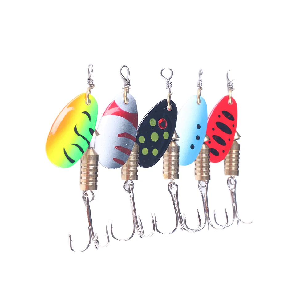 Wholesale SP059 7cm 8.8g Artificial Metal Hard Spinner Baits