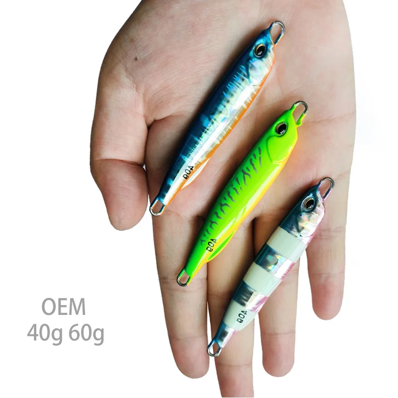 40g Sinking Luminous Artificial Hard Bait Deep-sea Metal Jigging ABS Pencil Lure - view 11