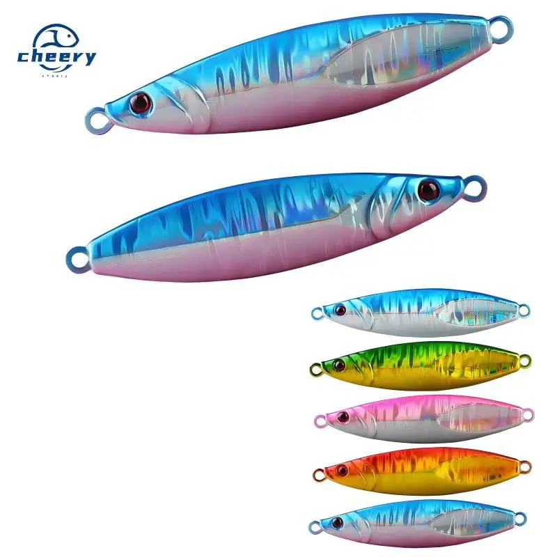 CHEERY Wholesale Lead Metal Jig Lure Bait Bare Plate Long-Range