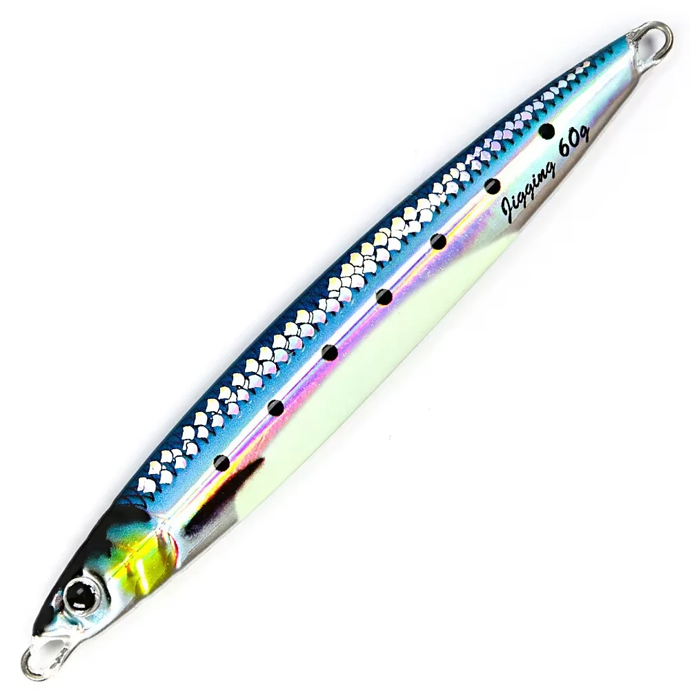 3D Printed Lead Fish 40g/60g/80g Deep-Sea Jigging Spanish ABS Pencil Lure - view 5