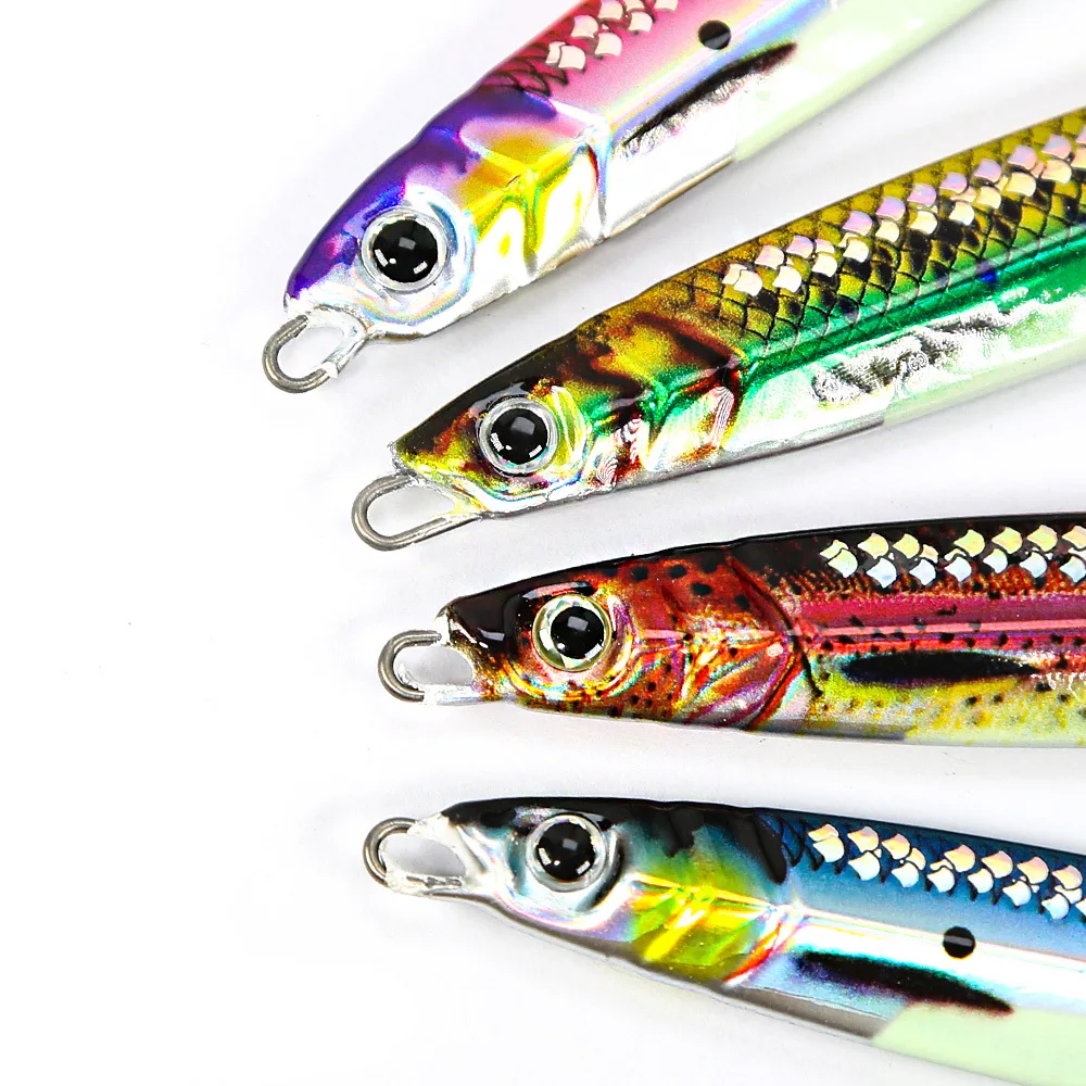 3D Printed Lead Fish 40g/60g/80g Deep-Sea Jigging Spanish ABS Pencil Lure - view 8
