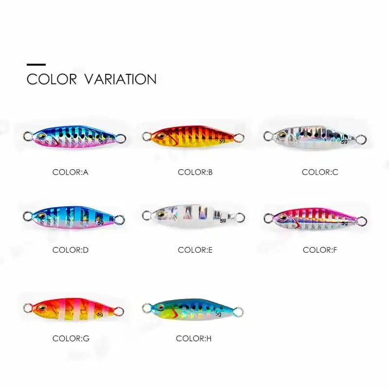 Cheery 3g 5g 7g 10g Mini Metal Jig Lure Lead Fish Offshore ABS Pencil Lure - view 9