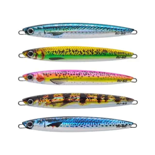 3D UV Printed Luminous 40g/60g/80g/100g Simulate Fish Metal Jig ABS Pencil Lure - view 2