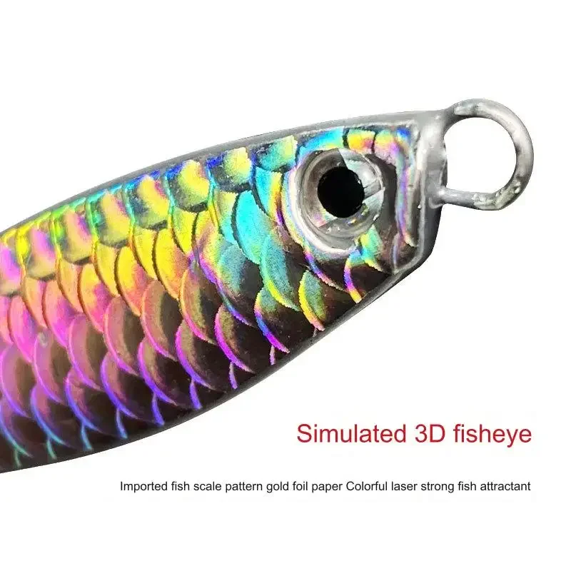 Hard Lead Metal Jigging Lure for Saltwater Ocean Boat Fishing ABS Pencil Lure - view 8