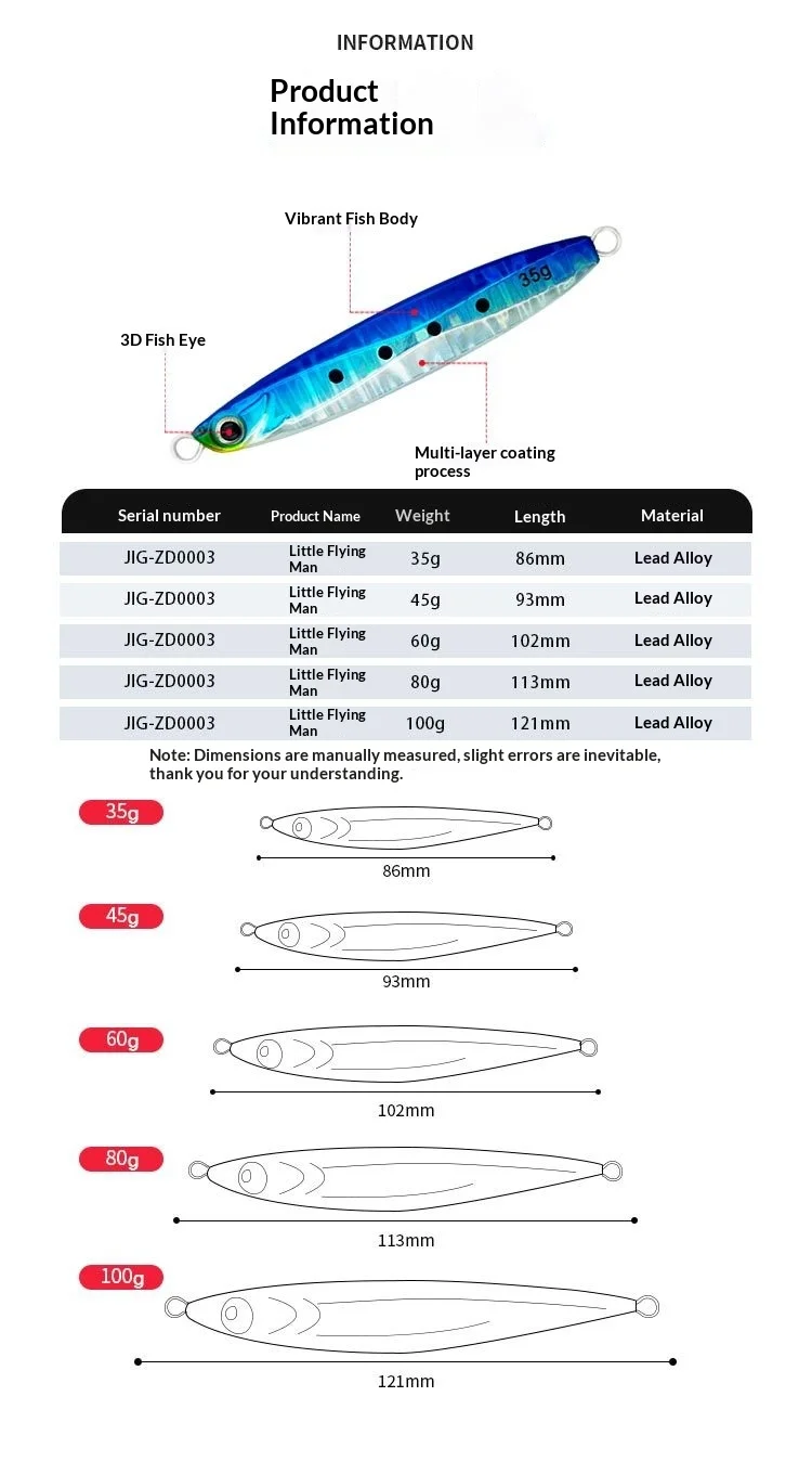 Mackerel Fast Jerking Metal Jig Lure with Iron Plate Slow Shaking ABS Pencil Lure - view 7