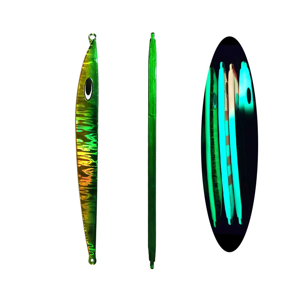 Fast-Sinking Luminous Pure-Iron Welded Iron-Plate Artificial Hard Metal Jig ABS Pencil Lure - detail 3