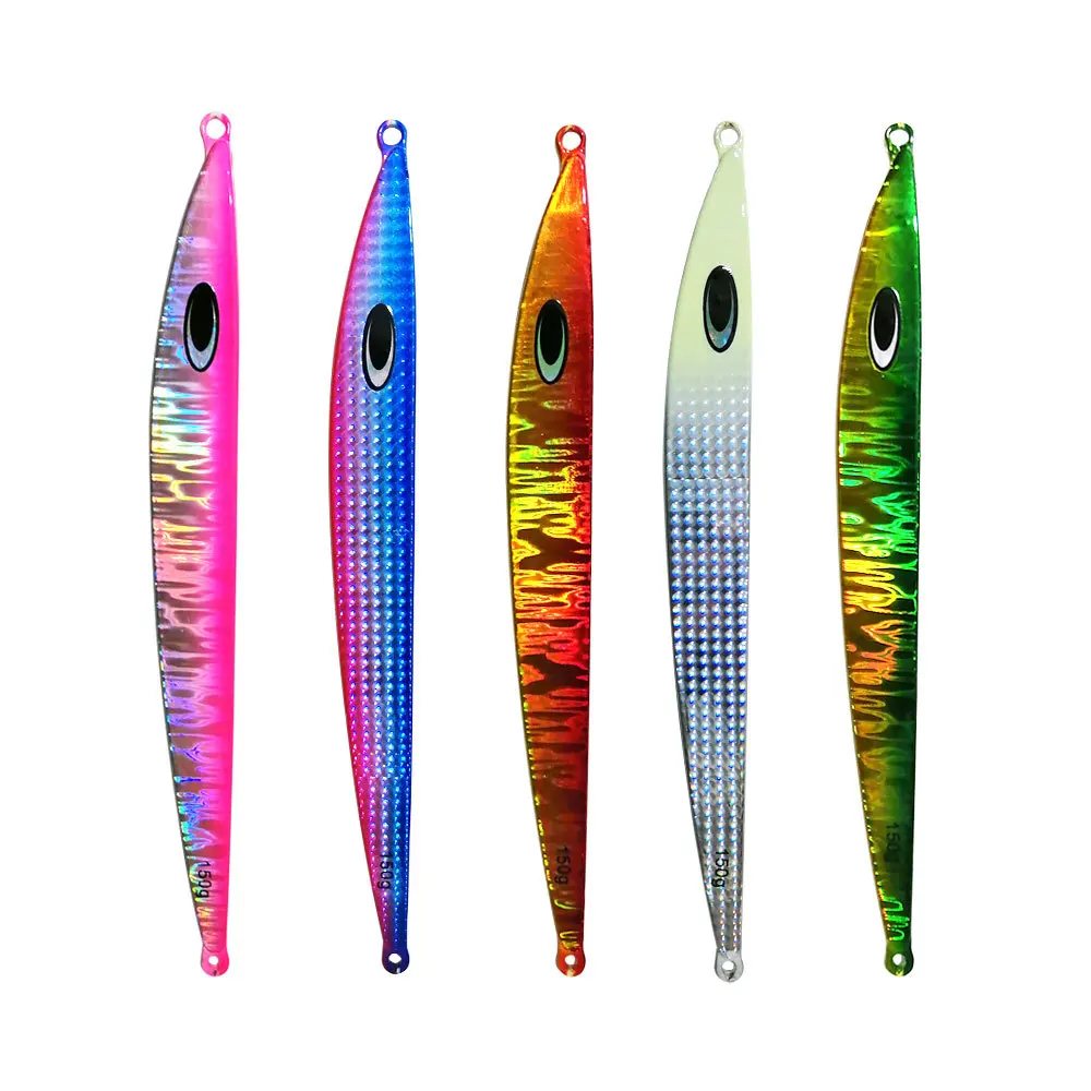 Fast-Sinking Luminous Pure-Iron Welded Iron-Plate Artificial Hard Metal Jig ABS Pencil Lure - detail 6