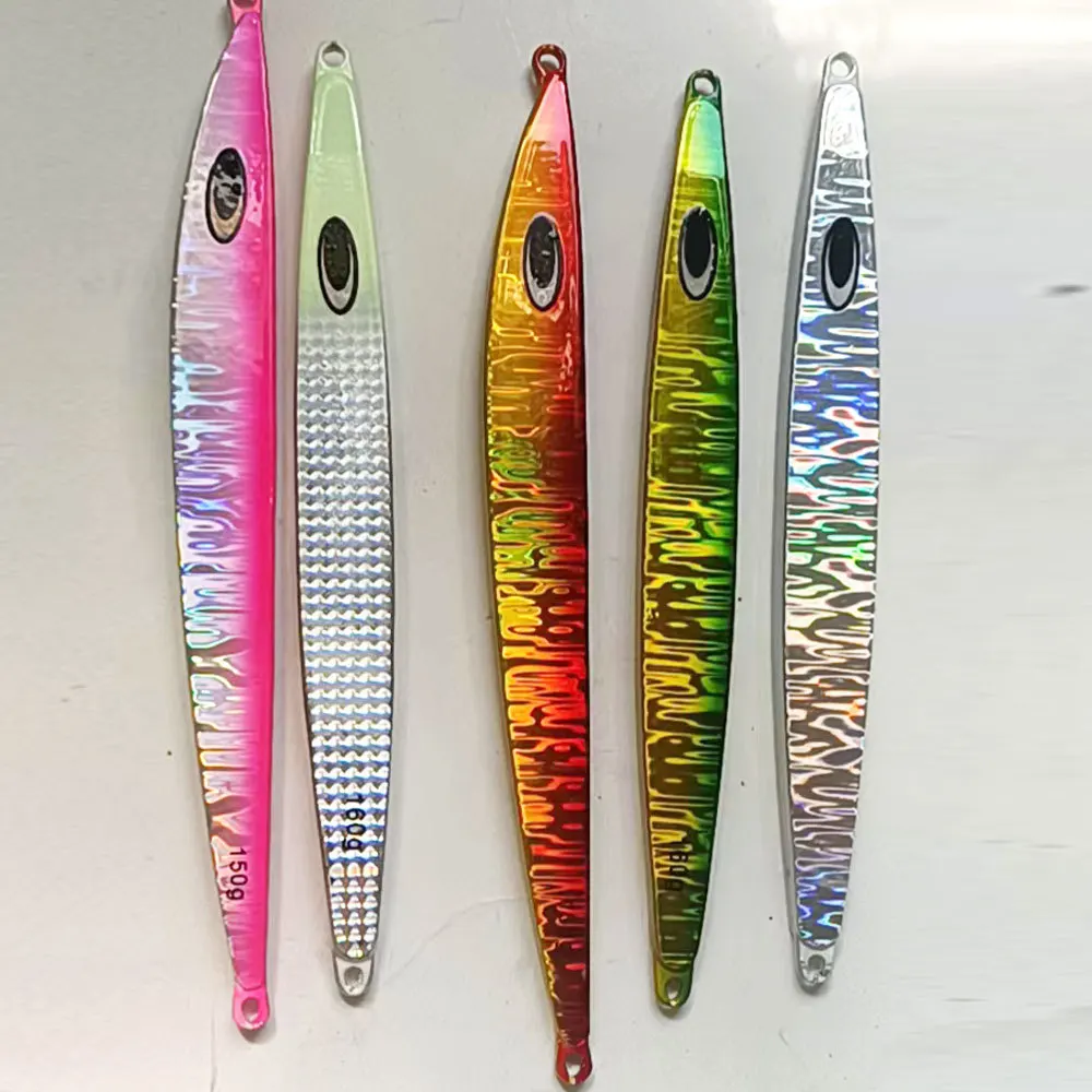 Fast-Sinking Luminous Pure-Iron Welded Iron-Plate Artificial Hard Metal Jig ABS Pencil Lure - view 1