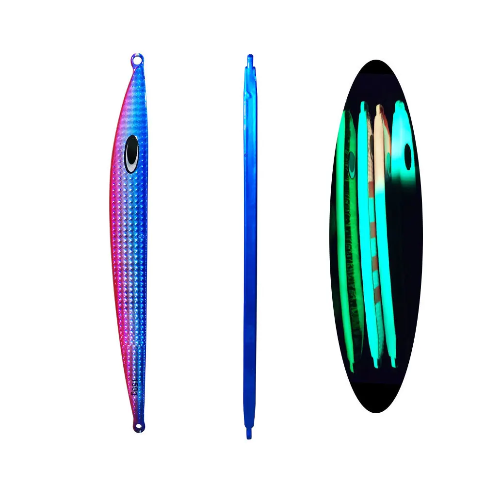 Fast-Sinking Luminous Pure-Iron Welded Iron-Plate Artificial Hard Metal Jig ABS Pencil Lure - view 5