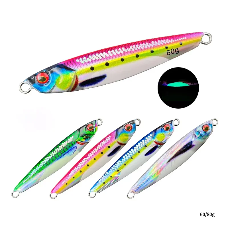 Metal Jig Long-Cast Sea Fishing Artificial Hard Bait 3D Printed ABS Pencil Lure - view 2