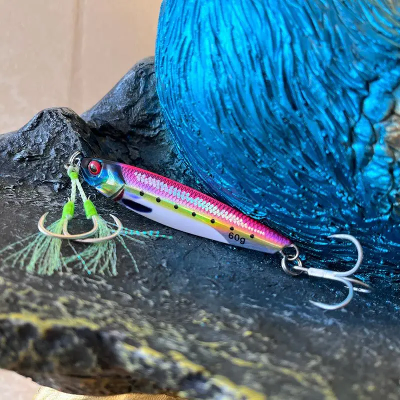 Metal Jig Long-Cast Sea Fishing Artificial Hard Bait 3D Printed ABS Pencil Lure - view 4