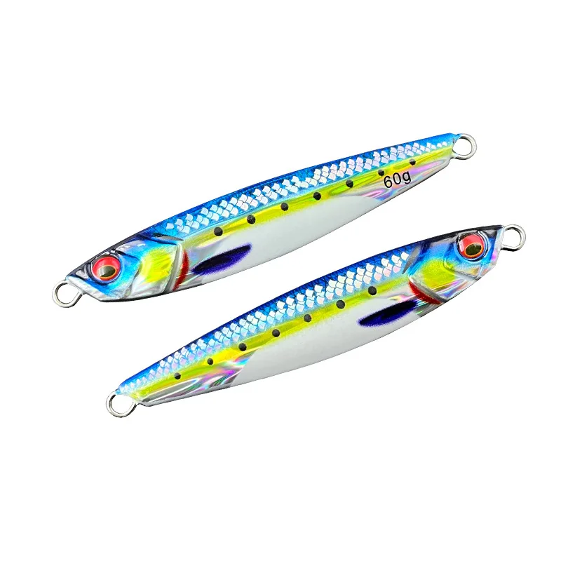 Metal Jig Long-Cast Sea Fishing Artificial Hard Bait 3D Printed ABS Pencil Lure - view 6