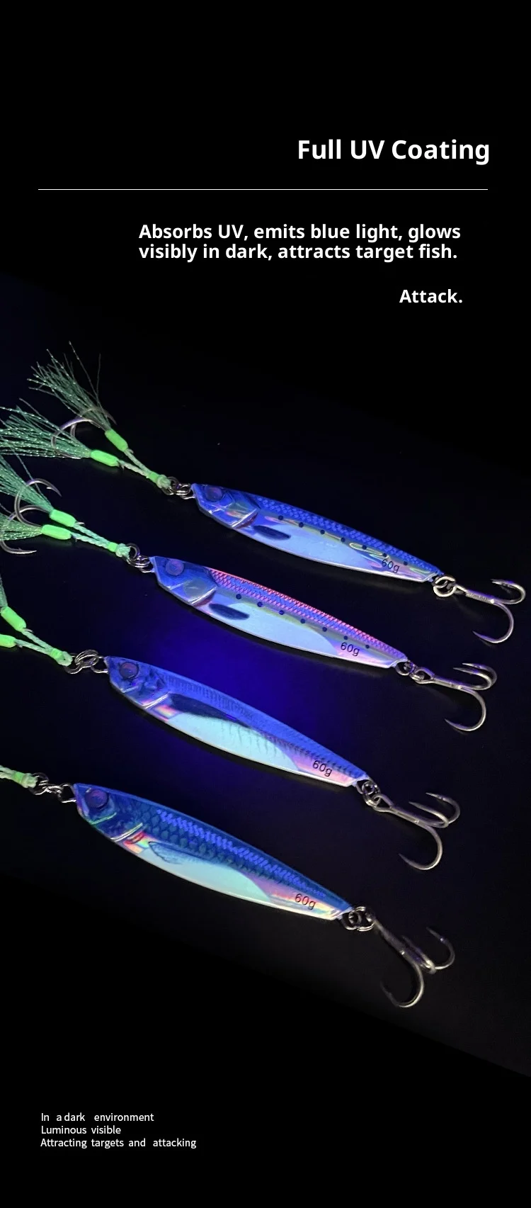 Metal Jig Long-Cast Sea Fishing Artificial Hard Bait 3D Printed ABS Pencil Lure - view 10