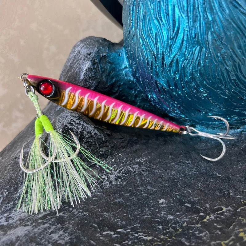 CHEERY Sea Fishing Stainless Steel Iron Plate Bait Lure ABS Pencil Lure - view 5