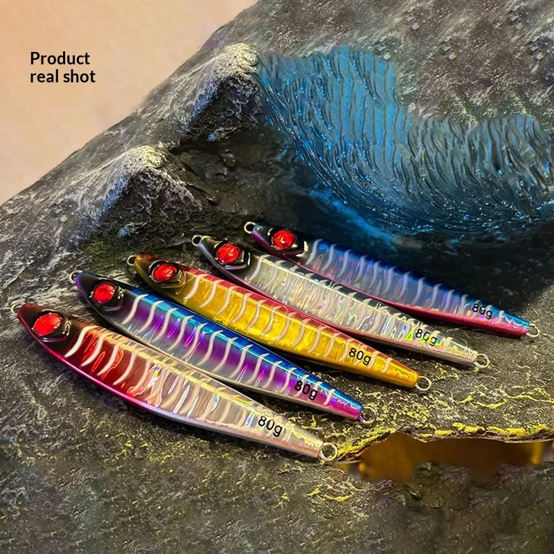 CHEERY Sea Fishing Stainless Steel Iron Plate Bait Lure ABS Pencil Lure - view 7