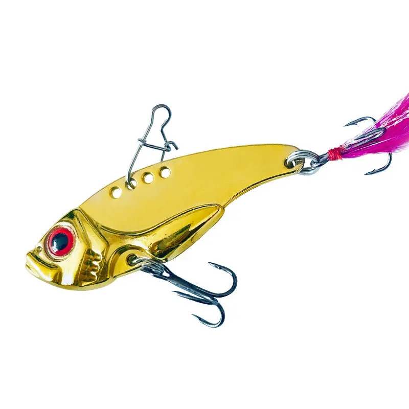 Long-Range 7G/12G Treble Hook Bass Fish Bait Full Swim Layer Vib