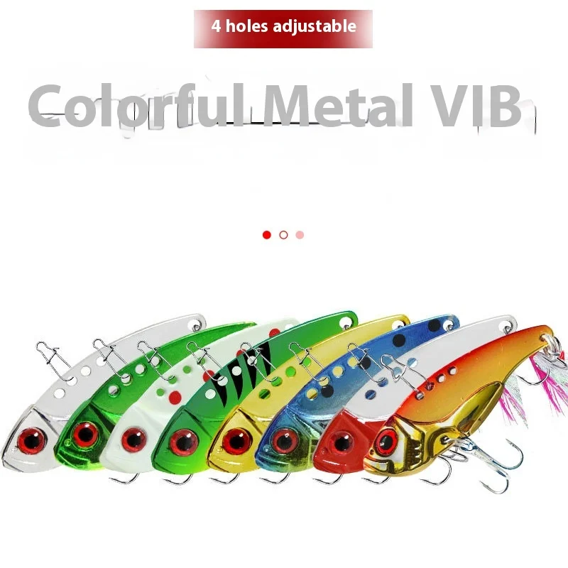 Long-Range 7G/12G Treble Hook Bass Fish Bait Full Swim Layer Vib ABS Pencil Lure - view 5