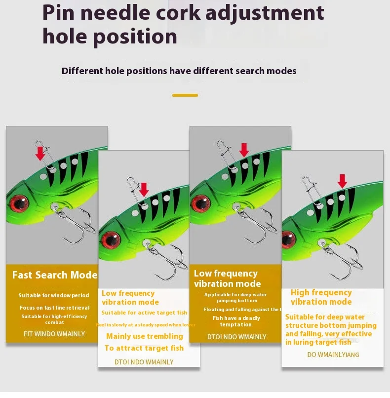 Long-Range 7G/12G Treble Hook Bass Fish Bait Full Swim Layer Vib ABS Pencil Lure - view 7