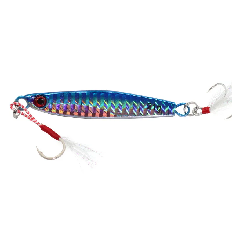 Emma Lead Iron Plate Laser Luya Bass Bait Slow Shake Cushion