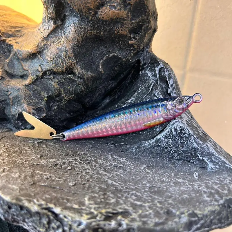Lure UV Metal Jig Little Sprite 3D Printed Iron Plate Bare