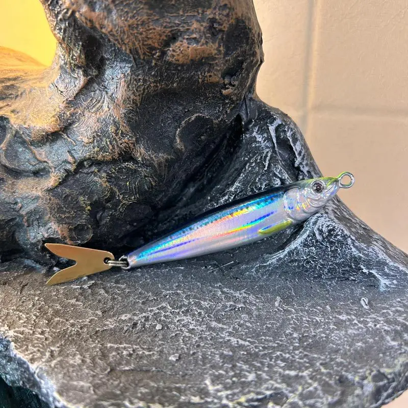 Lure UV Metal Jig Little Sprite 3D Printed Iron Plate Bare ABS Pencil Lure - view 15