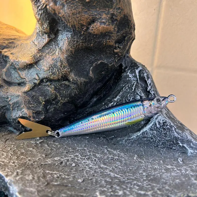 Lure UV Metal Jig Little Sprite 3D Printed Iron Plate Bare ABS Pencil Lure - view 1