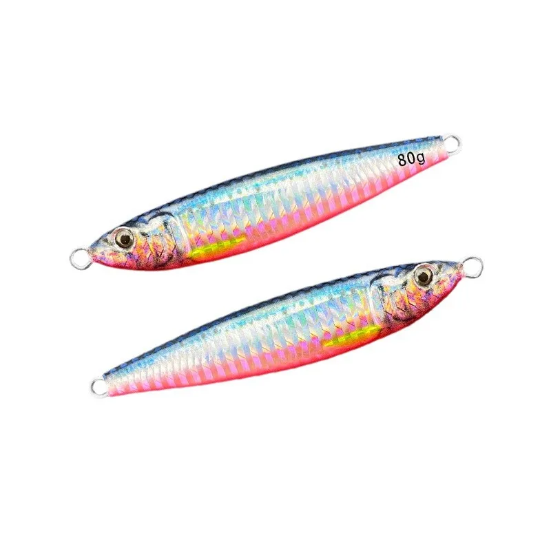 Lure UV Metal Jig Little Sprite 3D Printed Iron Plate Bare ABS Pencil Lure - view 2