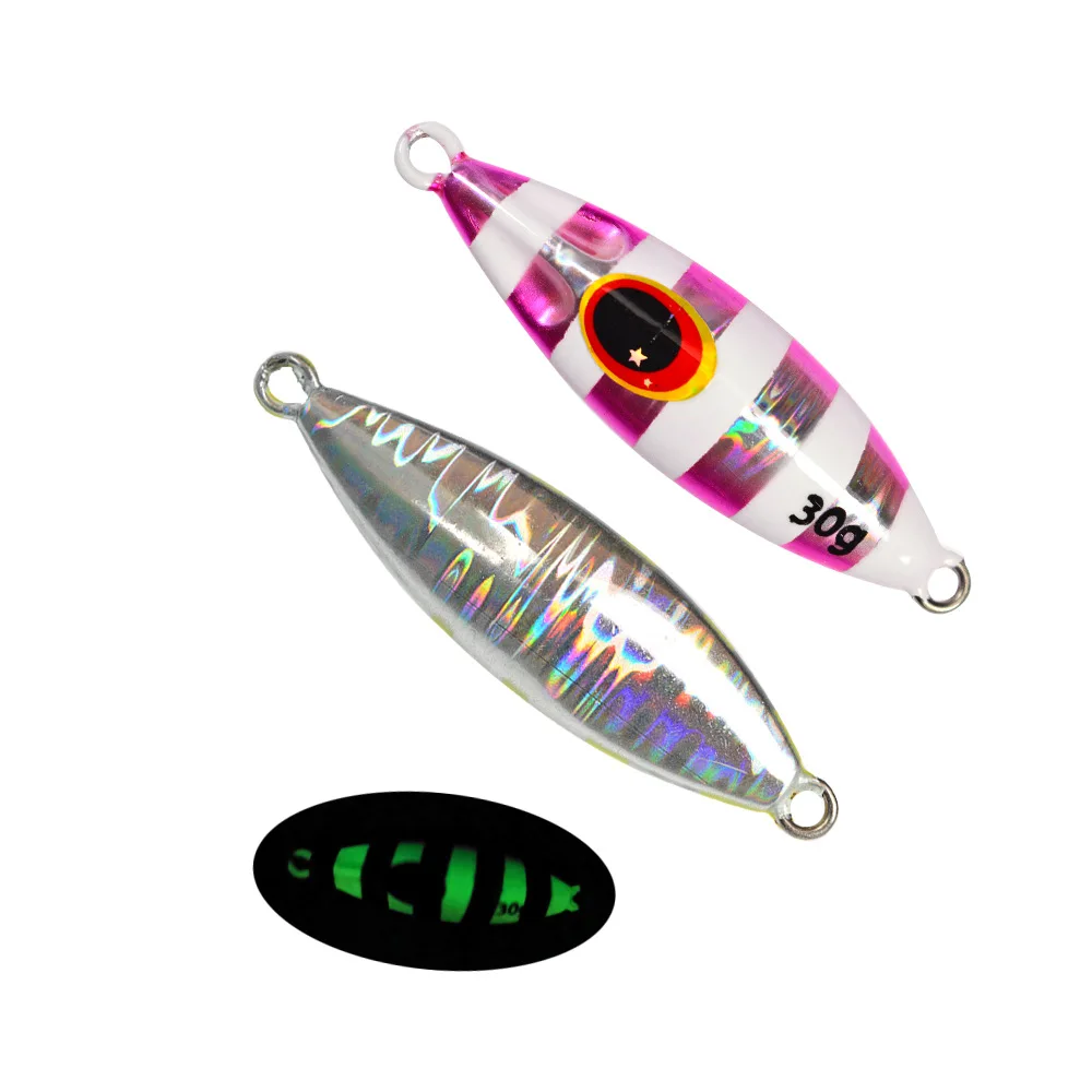 Cheery Deep Sea Slow Pitch Jig 20-120g Sinking Baitcasting Lure ABS Pencil Lure - view 1