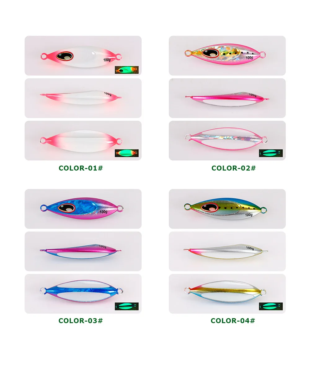 Cheery Artificial Hard Bait Slow-sinking Water-Drop Metal Jig ABS Pencil Lure - view 4