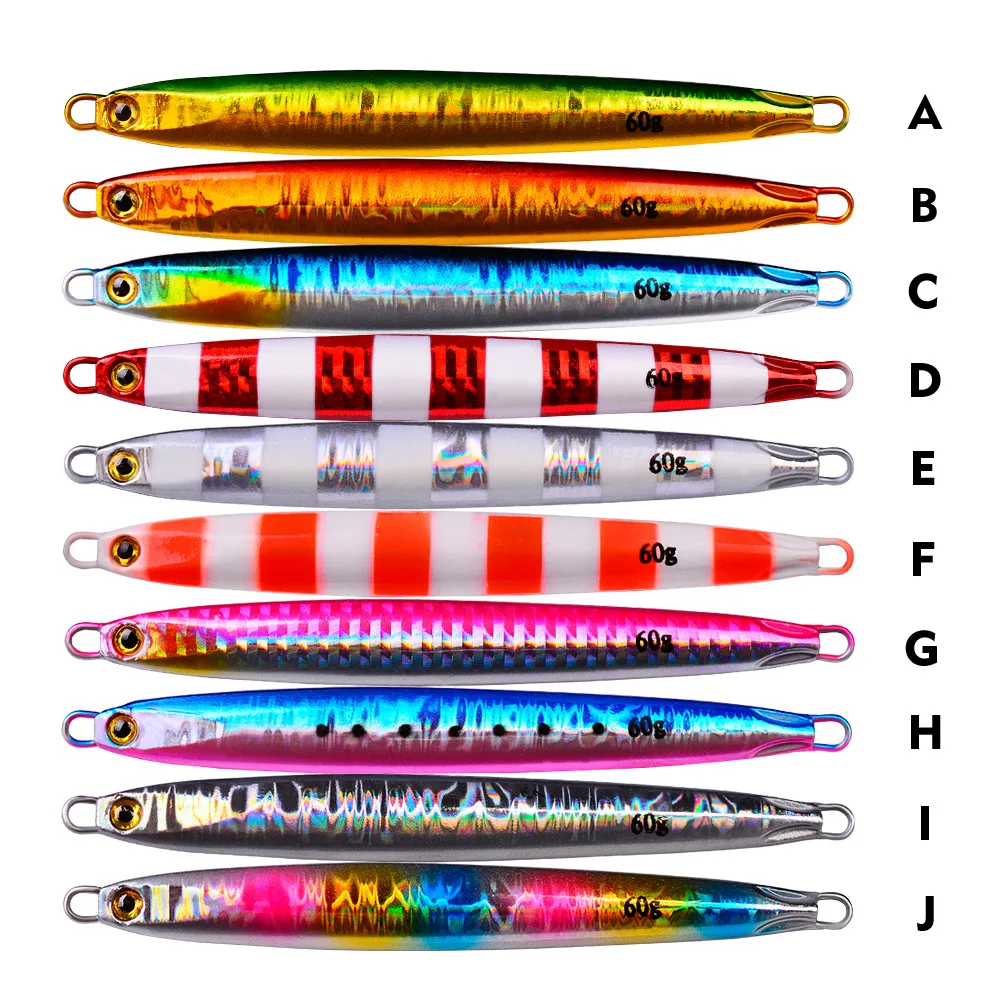 CHEERY 40g Metal Luminous Slow Pitch Fishing Jig Lure Deep ABS Pencil Lure - view 1