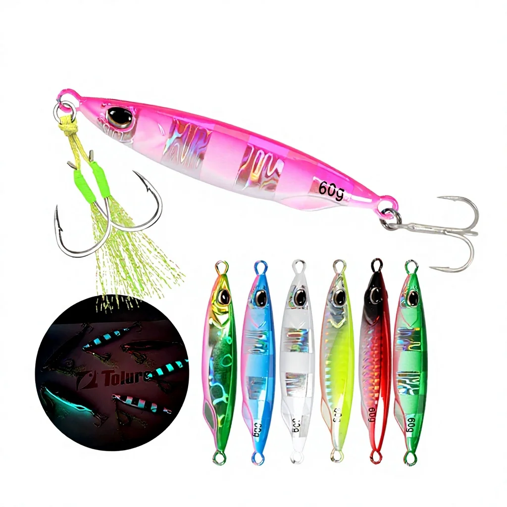 Metal Jig Artificial Hard Bait for Shore Casting Largemouth