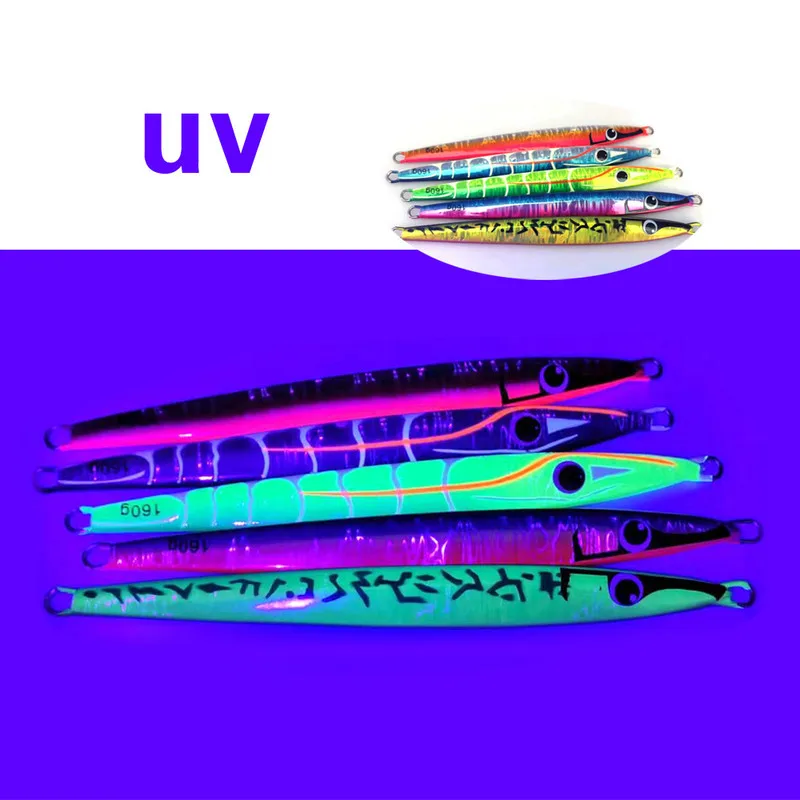 CHEERY Long-Throw Laser Metal Lead Jig Artificial Hard Bait ABS Pencil Lure - view 2
