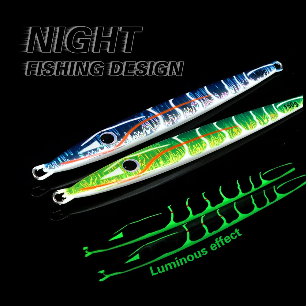 CHEERY Long-Throw Laser Metal Lead Jig Artificial Hard Bait ABS Pencil Lure - view 6