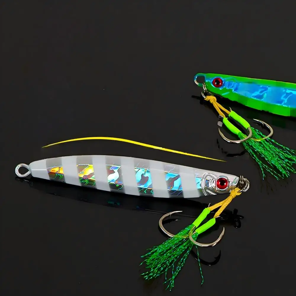 Cheery Hot-Selling 30-80g Water-Snake Shaped Iron Lead Metal Jig ABS Pencil Lure - view 6